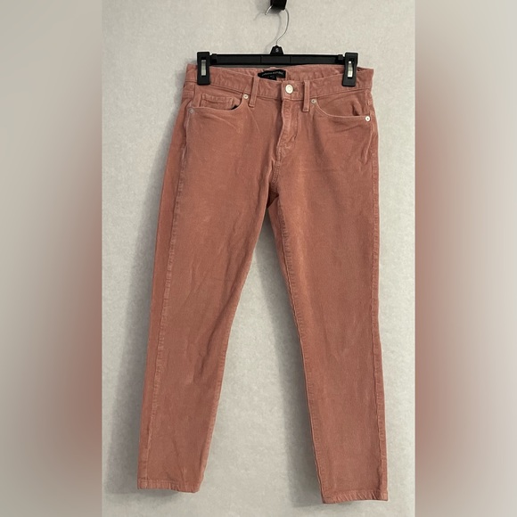 Banana Republic skinny pink corduroys 26P - Picture 2 of 5